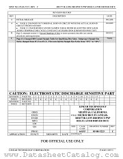 RH1573-DICE datasheet pdf Linear Technology